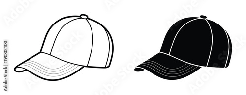 Black and white vector teddy bear sitting on a plain white background looking cute