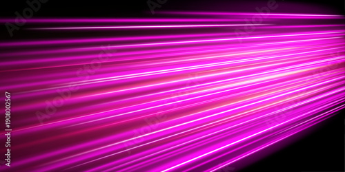 Bright particle streams spiral across the frame, forming dynamic paths of energy. Motion blur adds depth and speed. Ideal for digital vector design.