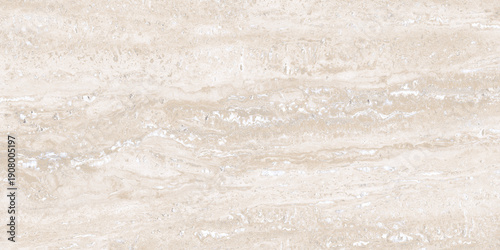 Cuadro en lienzo Luxury brown travertine marble texture.