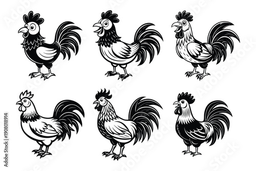 Rooster svg Bundle
