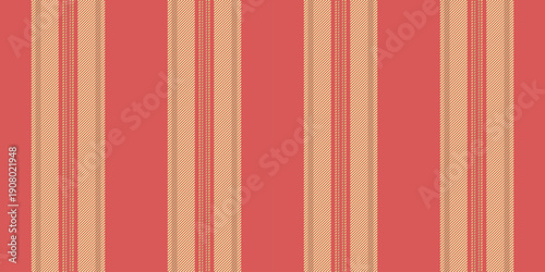 Structure vertical stripe textile, marriage seamless lines background. Volour fabric texture vector pattern in lime and red colors.