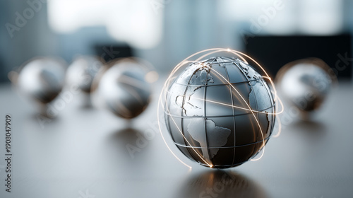 Global Connection: An image...