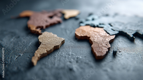 World Map in Focus: A detai...