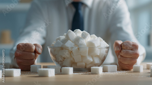 Sugar Overload: A person si...