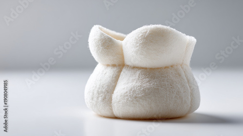 Elegant Mochi: A close-up s...
