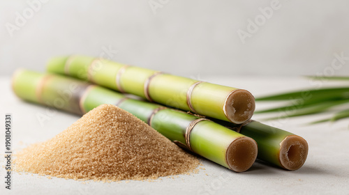Sugar Cane Delight: Close-u...