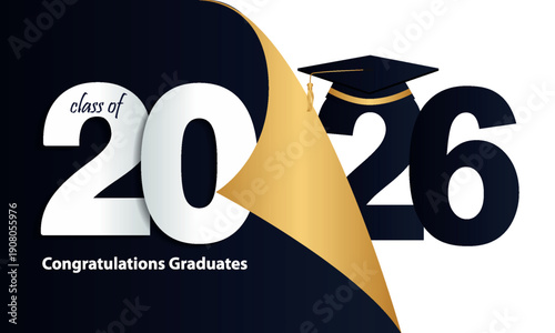 Senior class of 2026 graduation cap