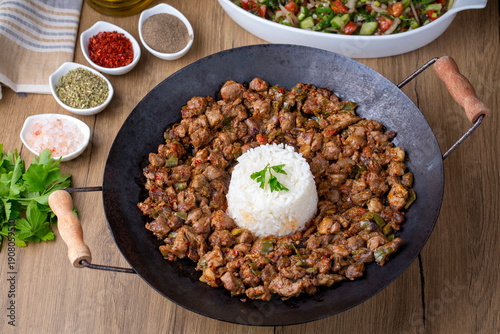 Meat Saute Turkish Et sote ...