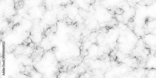 White marble texture Panoramic white background. marble stone texture for design. Natural stone Marble white background wall surface black pattern. White and black marble texture background.