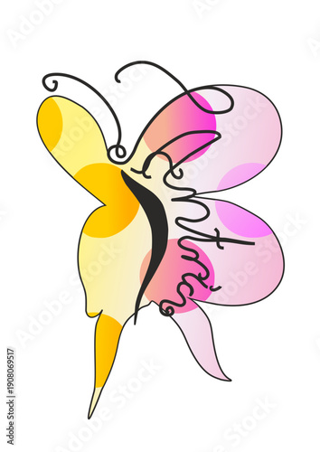 Tantrica life energy butterfly