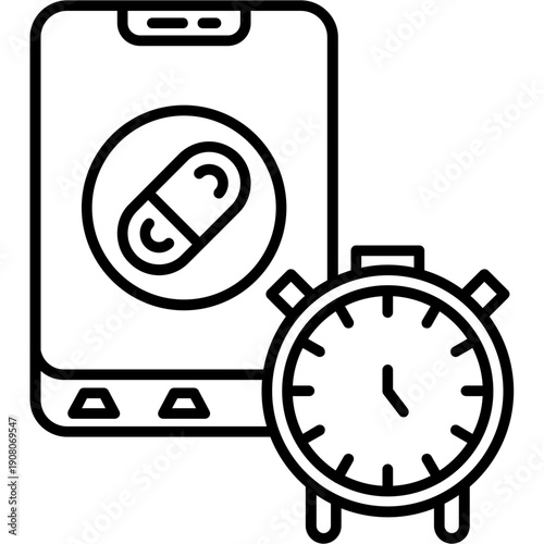 Medication Reminder Icon