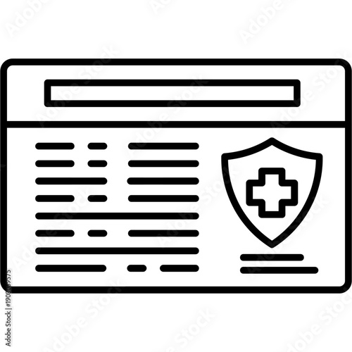Insurance Card Icon