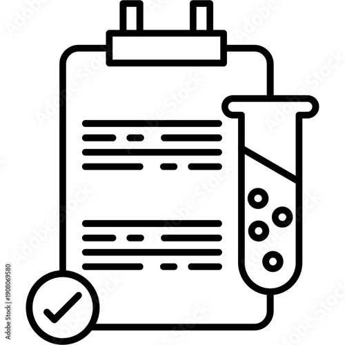 Lab Test Order Icon