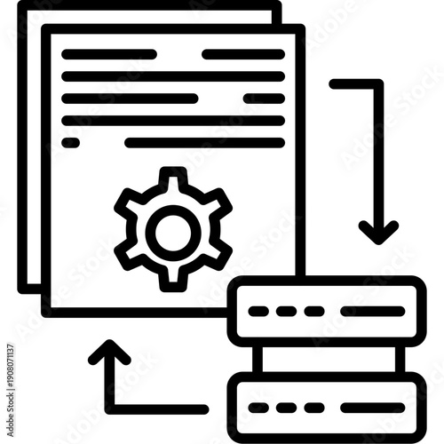 Batch Processing Icon