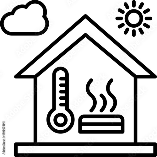 Home Thermal Icon