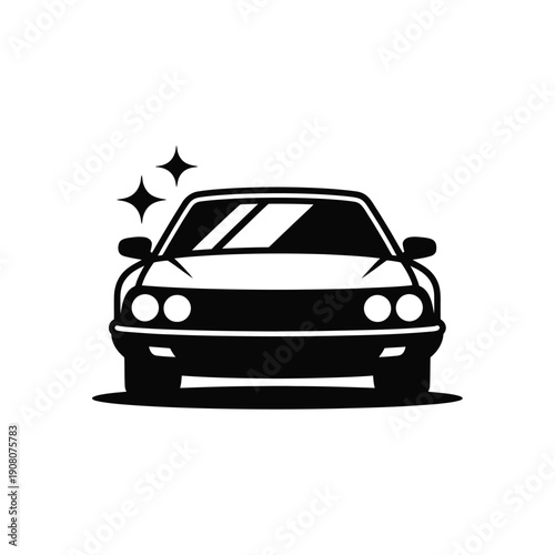 Clean car icon shows a polished vehicle.