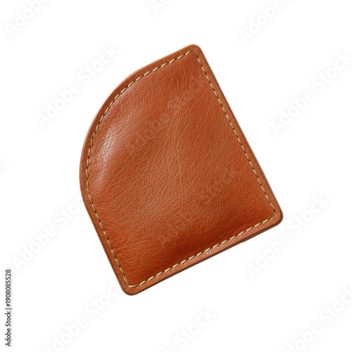 Leather Wallet Placed on a Plain Surface in a Simple Setting
