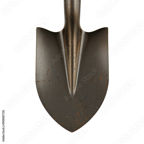 Metal Shovel Used for Digging Soil and Gardening Tasks