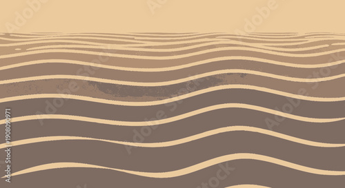 Wavy Lines Pattern Design Element Illustration.