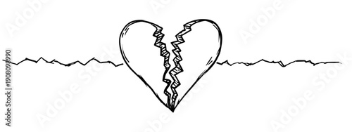 vector illustration of an abstract background with heart