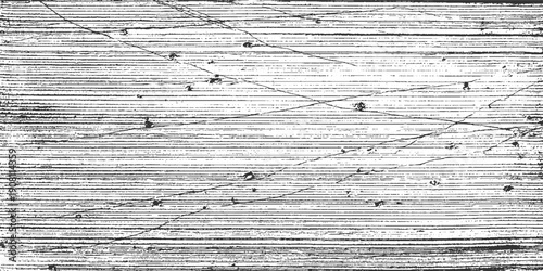 Black and white abstract textured background with horizontal lines and scattered dots