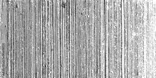 Black and white vertical textured lines with distressed grunge effect