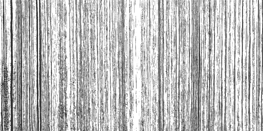 Obraz premium Vertical black and white textured lines forming a dense abstract pattern background