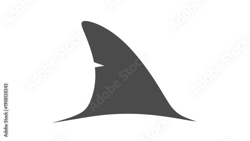 Shark Fin Silhouette