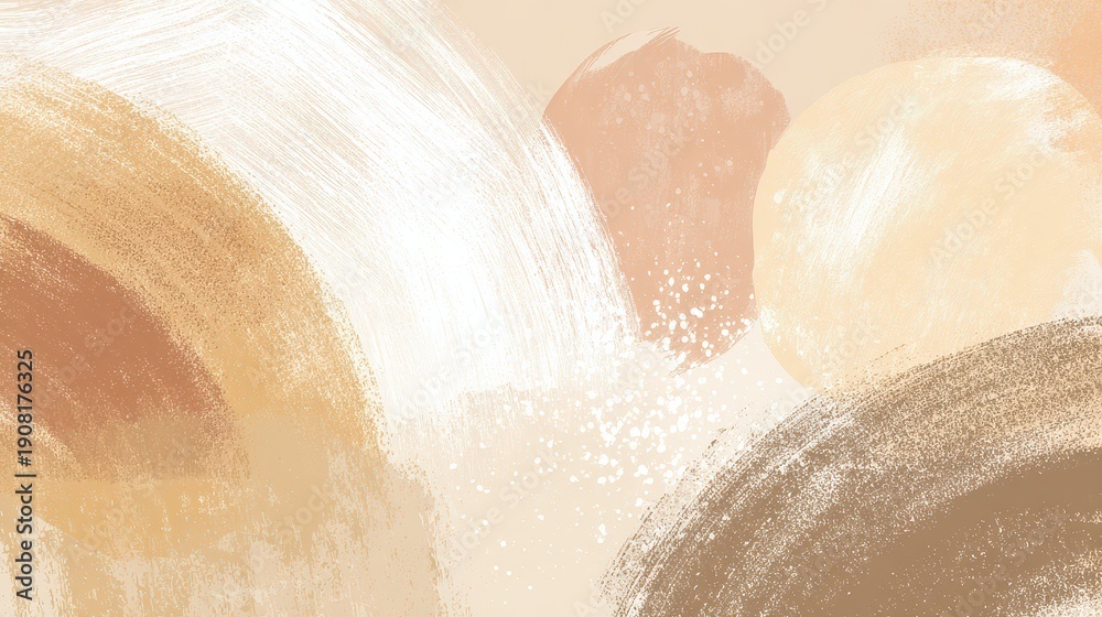 Fototapeta premium Abstract Art with Soft Pastel Colors and Textures for Modern Decor