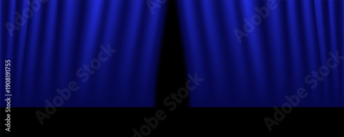 Blue and black color abstract illustration background.vector Eps10.