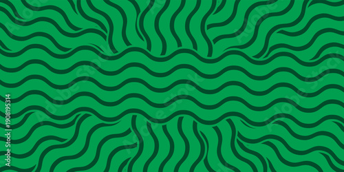 farm green banner, organic abstract background with fields. wavy green lines, natural organic products. ecology background. striped farmer green Pattern