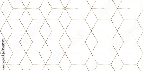 Seamless pattern with hexagon square cube geometric pattern shapes grid metal element texture design. vector tiles gradient science web tech connection triangle diamond honeycomb hexagon vector.