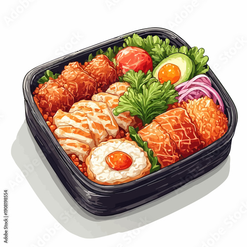 Japanese Bento Design Very Delicious