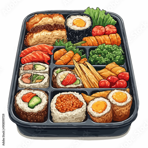 Japanese Bento Design Very Delicious