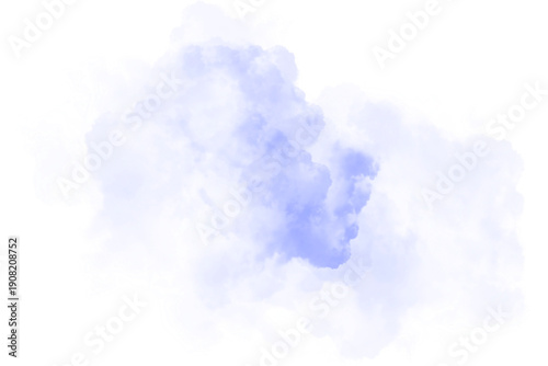 Soft Blue Dreamy Cloud Glow Atmospheric Airy Dreamlike Sky Element