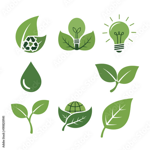 Environmental Sustainability Icons