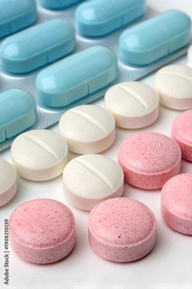 Obraz premium pills and tablets