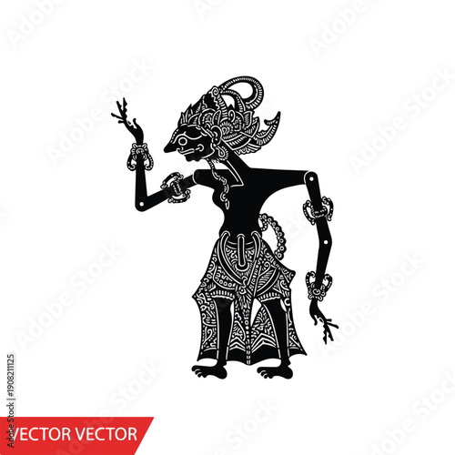 Mythic Figure Dancer with ornate attire
