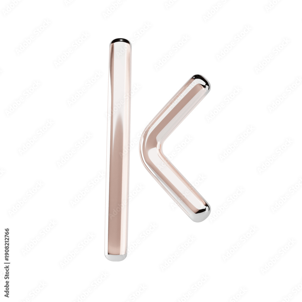 Obraz premium 3D Liquid Glass Back Arrow Icon for Navigation