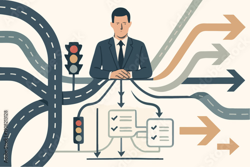 Decision Prioritization in High Traffic Business Operations illustration