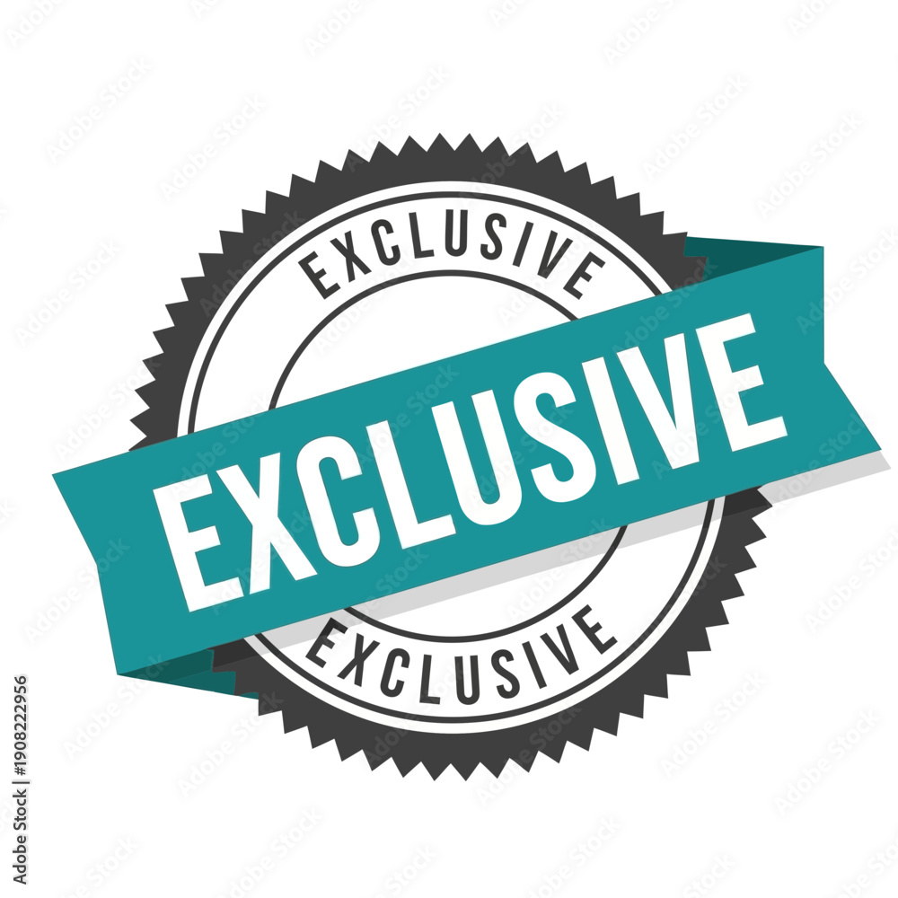 Obraz premium Exclusive Stamp Badge – Premium Limited Access Quality Seal Illustration