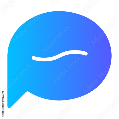 chat gradient icon