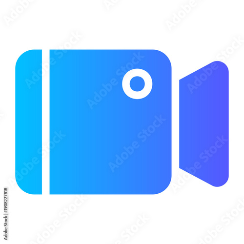 video calling app gradient icon