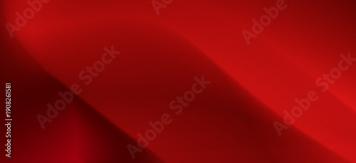 Canvastavla Luxurious and exclusive smooth red gradient background with soft flowing waves in a grainy texture