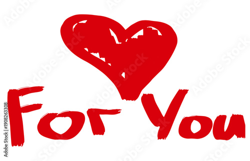 love you for heart