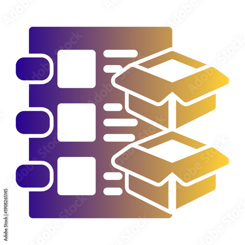 Supervision of non-capitalized assets and stock items within a supply chain (Solid Gradient Style)