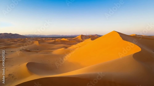 Smooth Lateral Drone Movement Over Sand with Subtle Texture Shifts and Calm Atmospheric Motion 4K