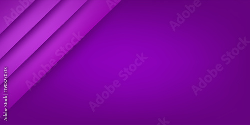 Purple vector background on dark space overlap paper layer for text and message modern artwork website design