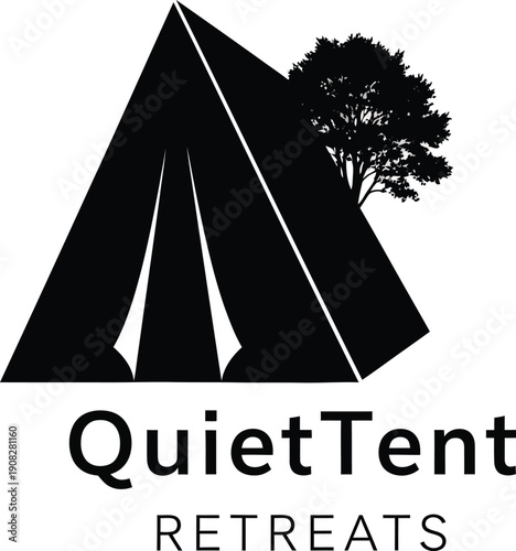 WildShelter Co. Minimalist Classic Logo Design for Adventure Brands Vector Illustration