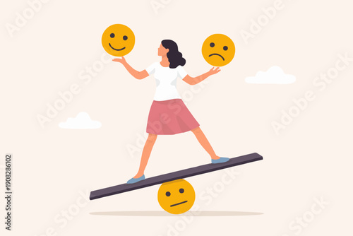 Balance and Feelings Concept